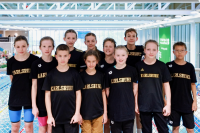 Hintere Reihe v.l.n.r.: Johanna Marie Schmitt, Luise Kreickemeier, Smilla Mathilda Schönbeck, Emma Heneka, Nevio Knebel, Erdem Ermemis; Vordere Reihe v.l.n.r.:  Bogdan Aslau, Sophia Prinz, Liva Feix, Mara Schwab, Elias Jiang