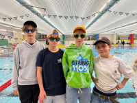 C-Jugend weiblich: v.l.n.r. Sarah Roffael, Emma-Lina Fuller, Smilla Schönbeck, Hana Duong