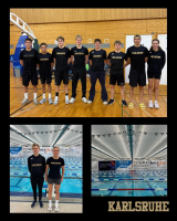 v.l.n.r. Joris Jehle, Johannes Alferi, Stefan Louts-Häußler, Julian Haubrich, Nic Hauer, Vladislav Litvinov, Christoph Schutzmeier, Annika Kreideweis  Bild unten: Henning-Louis  Heth, Mia Rogosch