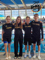 v.l.n.r. Grace Navratil, Emma Heneka, Nevio Knebel, Erdem Ermemis