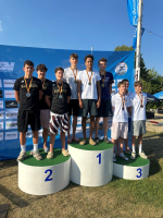 Staffelsieg 3X1,25km Nic Hauer, Joris Jehle und Leo Leverkus 