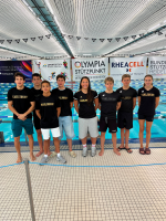 v.l.n.r. Christoph Schutzmeier, Joris Jehle, Johannes Alferi, Nic Hauer, Lina Winkler, Vladislav Litvinov, Henning-Louis Heth, Annika Kreideweis